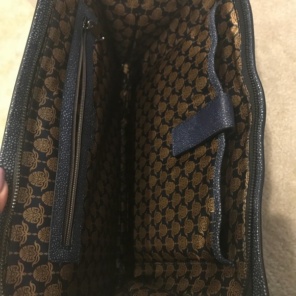 Grey leather Laptop case - Picture 3 of 7